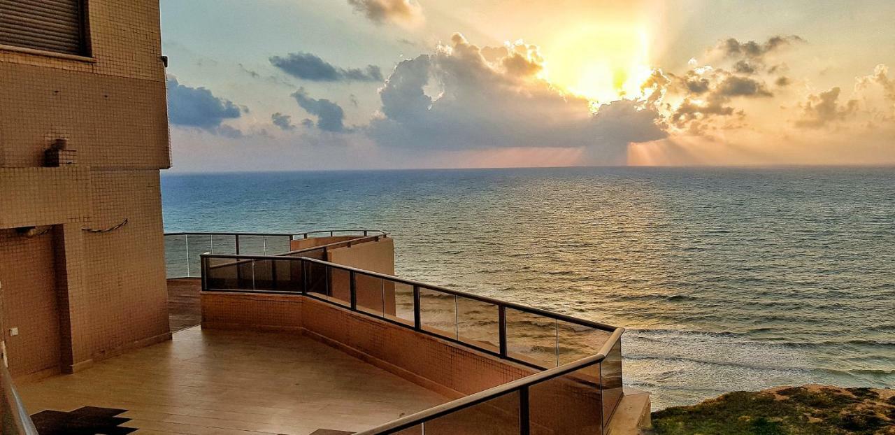Luxury, Apartments, Netanya, On The Sea Shore Luaran gambar