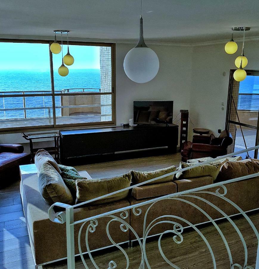 Luxury, Apartments, Netanya, On The Sea Shore Luaran gambar
